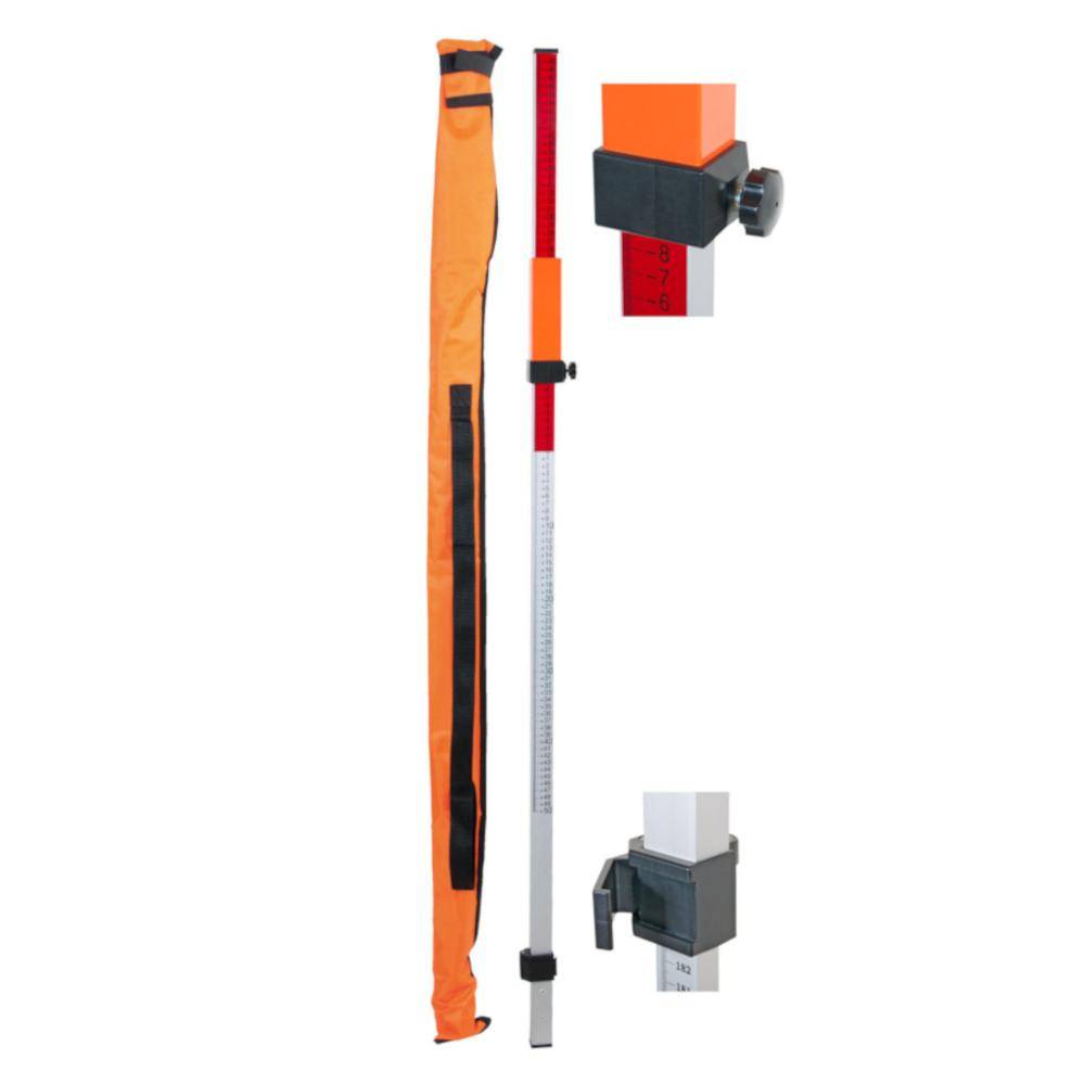 Nedo Flexilatten-Set StandardLine - 1,365 bis 2,535 m - mit Universaladapter, Dosenlibelle und Hülle - Preis per Set