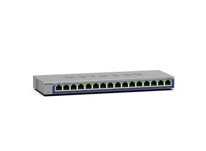 Netgear GS116v3 - Switch - unmanaged - 16 x 10/100/1000