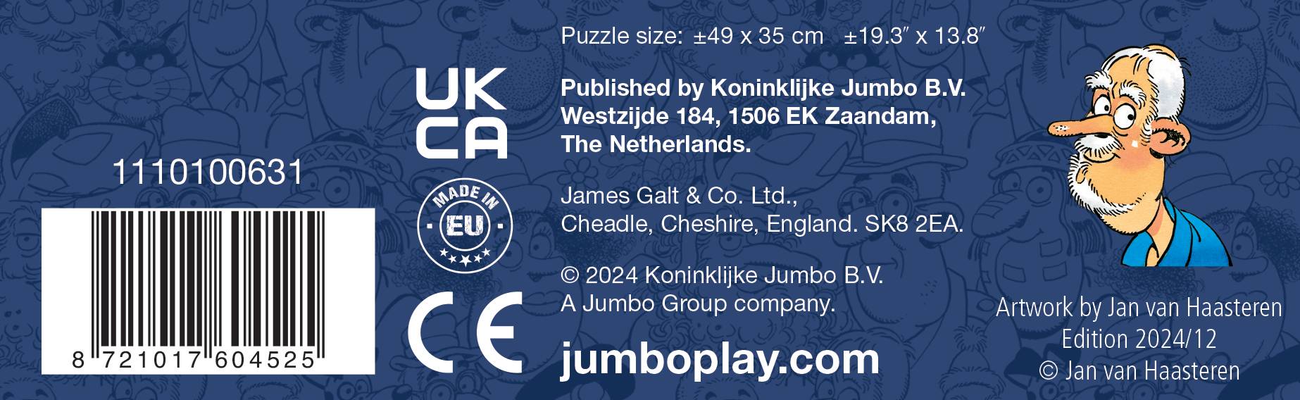 Jan van Haasteren, Wer ist der nächste, 500 Teile Puzzle