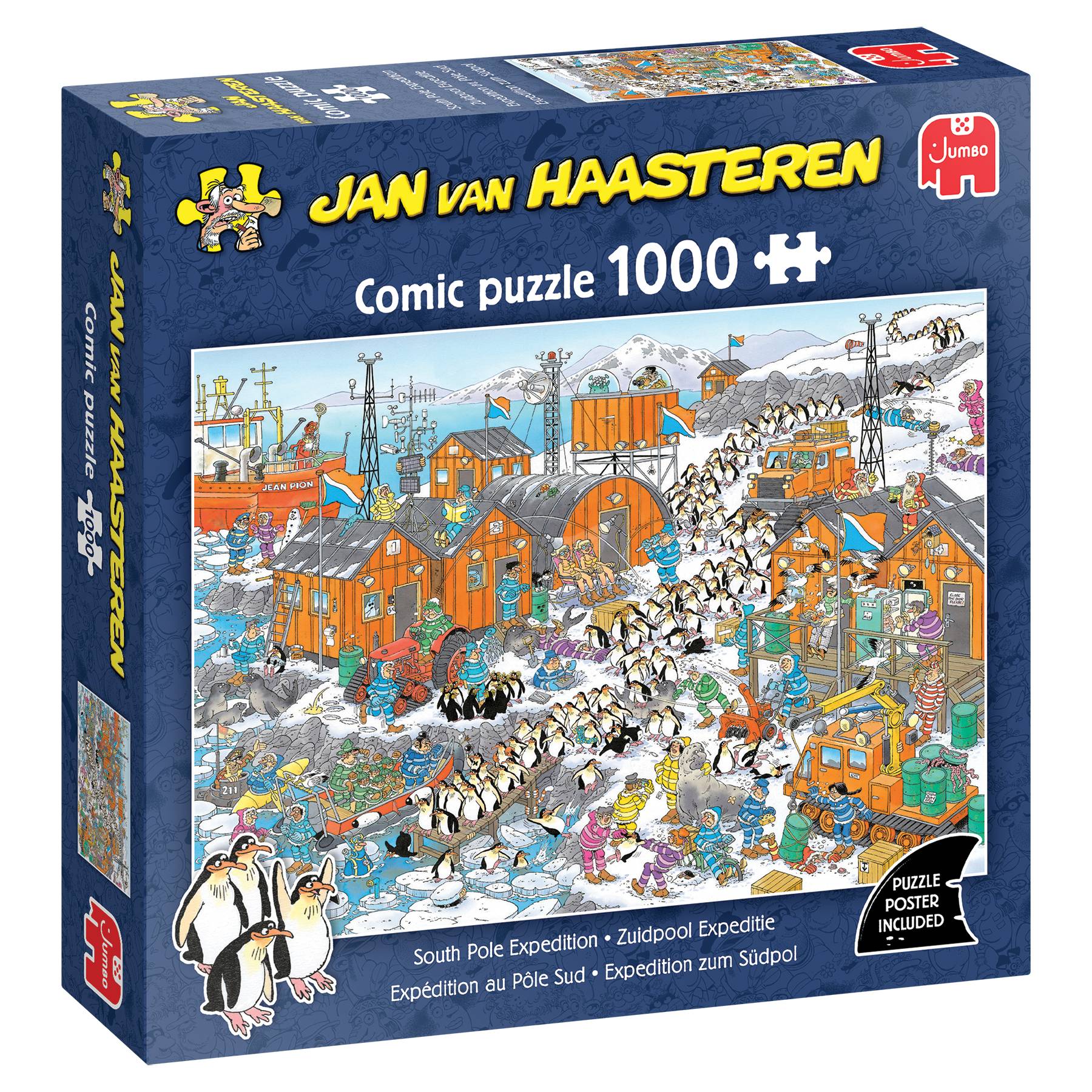 Jan van Haasteren, Expedition zum Südpol, 1000 Teile Puzzle