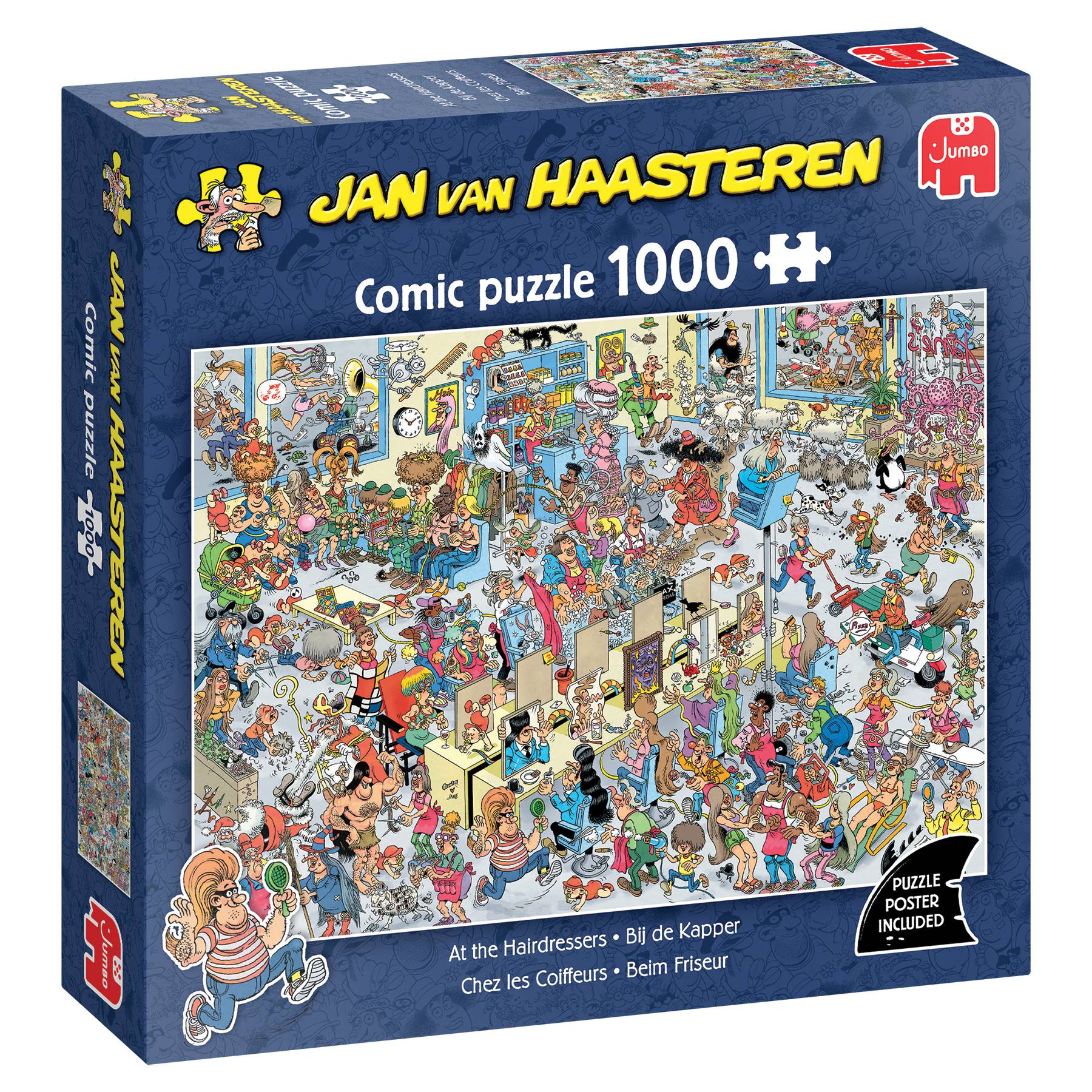 Jan van Haasteren, Beim Friseur, 1000 Teile Puzzle