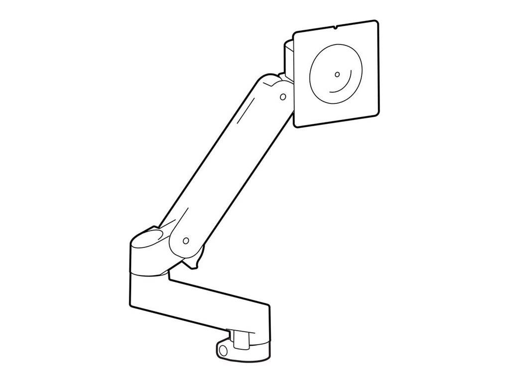 Ergotron LX Pro - Befestigungskit (Monitorarm, Verlängerung, Monitor-Schwenkarm, Stangenring, Befestigungsmaterialien)