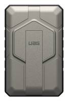 Urban Armor Gear Rugged 10K Wireless Power Bank Schwarz/Titanium - Batterie