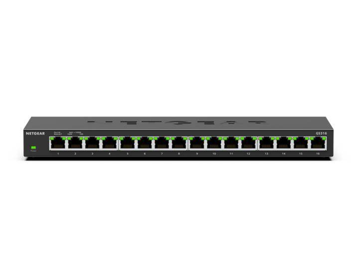 Netgear GS316v3 - Switch - unmanaged - 16 x 10/100/1000