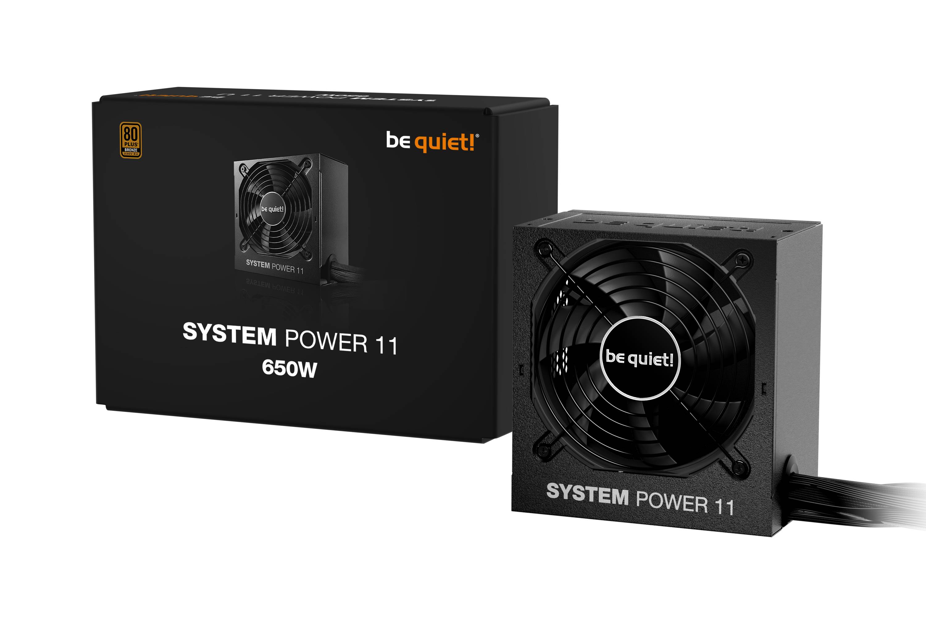 be quiet! System Power 11 650W, 650 W, 200 - 240 V, 50 Hz, 4 A, 120 W, 650 W
