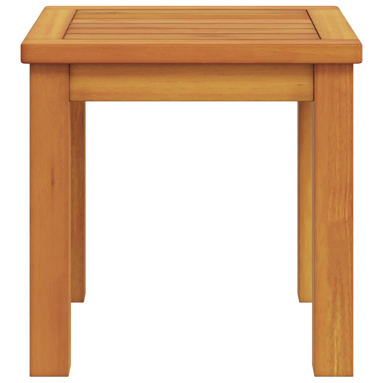 vidaXL Garten Beistelltisch 35x35x34 cm solides Akazienholz