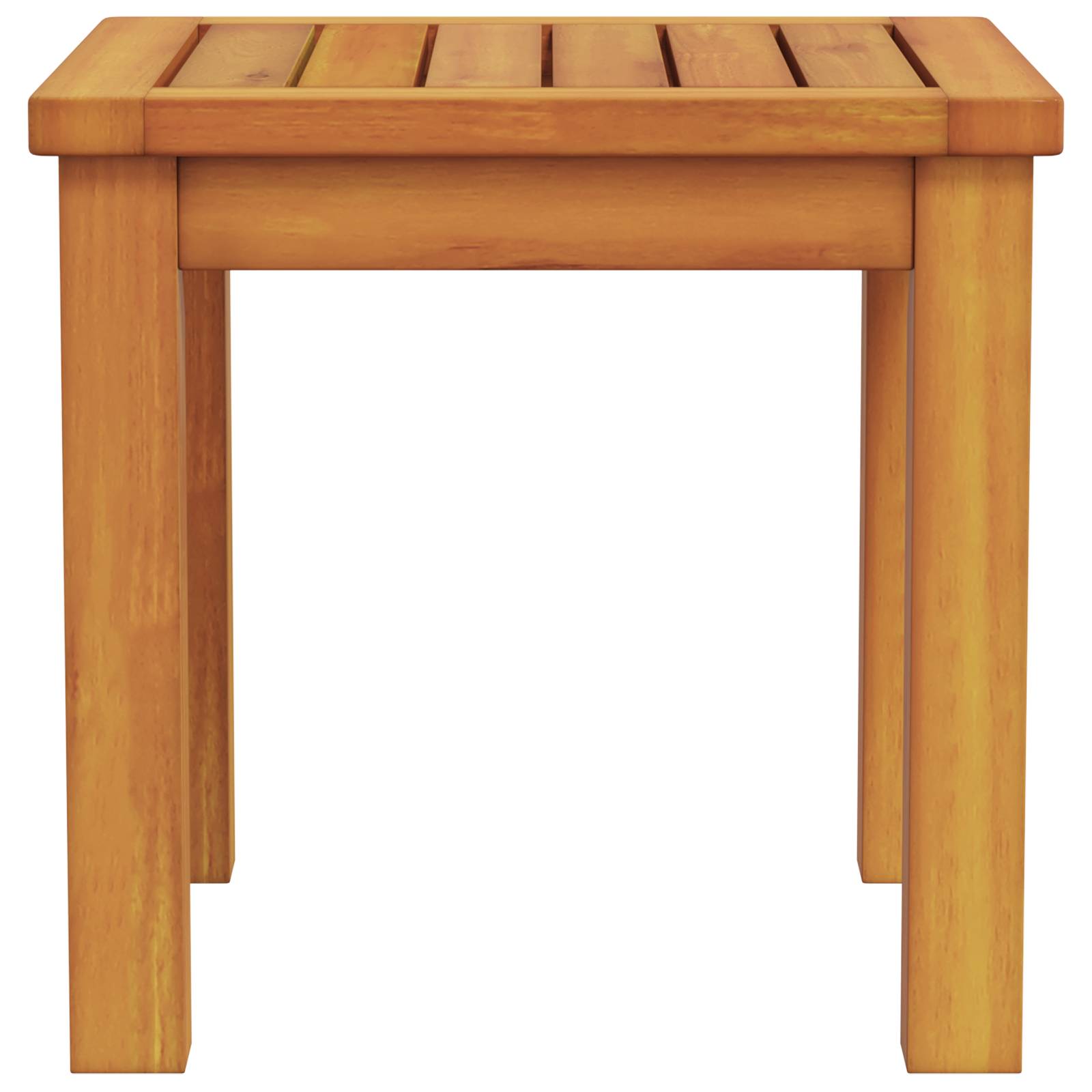 vidaXL Garten Beistelltisch 35x35x34 cm solides Akazienholz