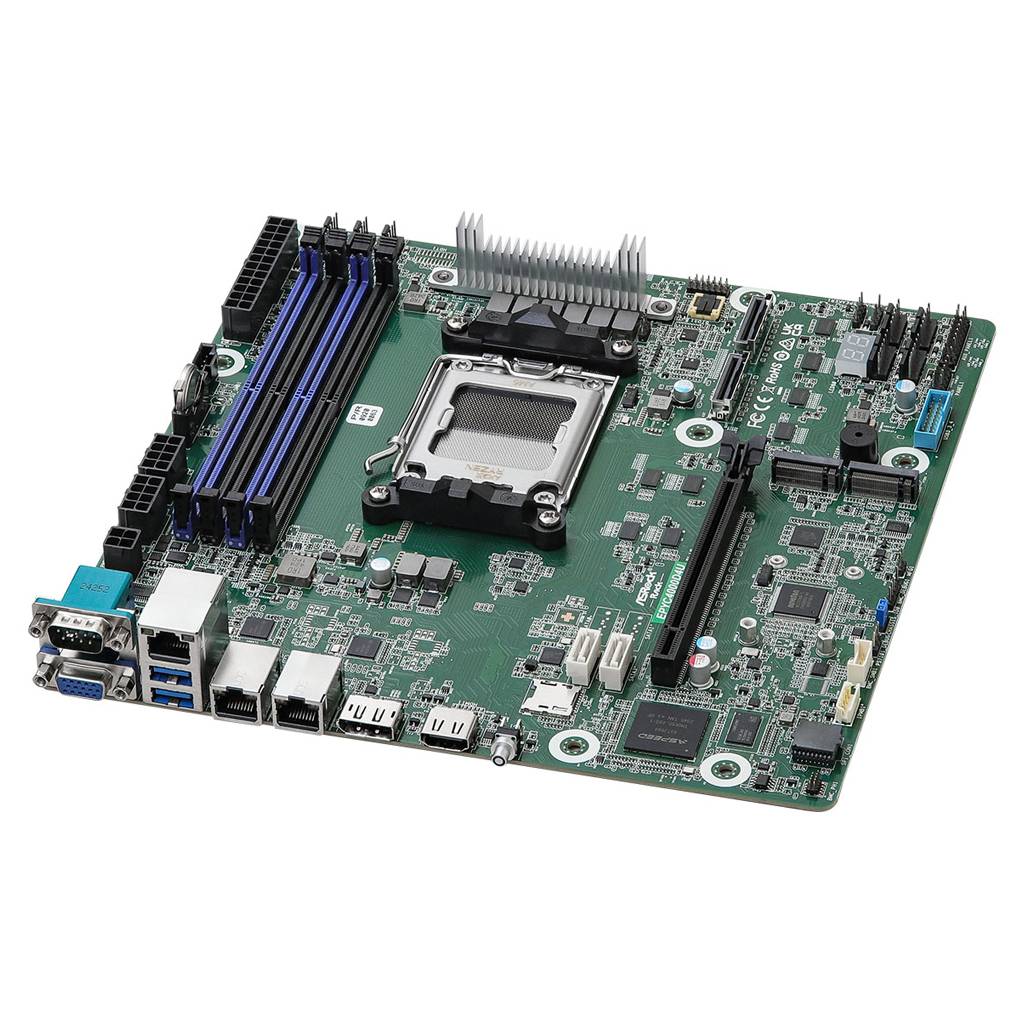 ASROCK - Mainboard EPYC4000D4U Micro-ATX Single Socket AM5 - Mainboard - AMD Sockel AM5 (Ryzen Zen4)