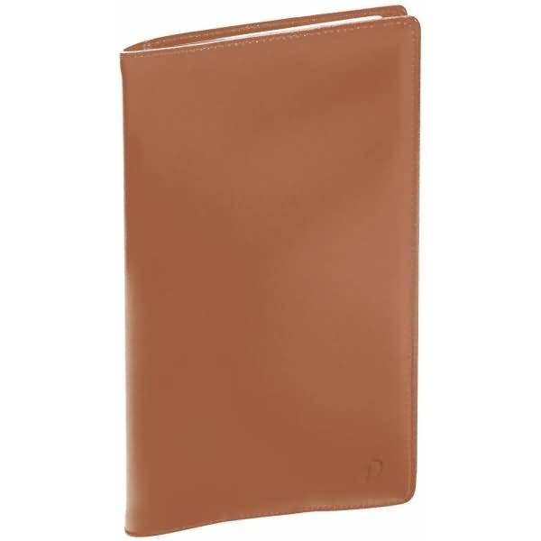 Buchkalender Pre 777 21x27cm Luna Leder kamel 2026