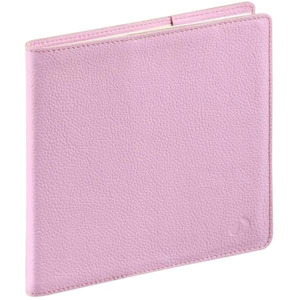 Buchkalender Executif 16x16cm Leder Tania lila 2026