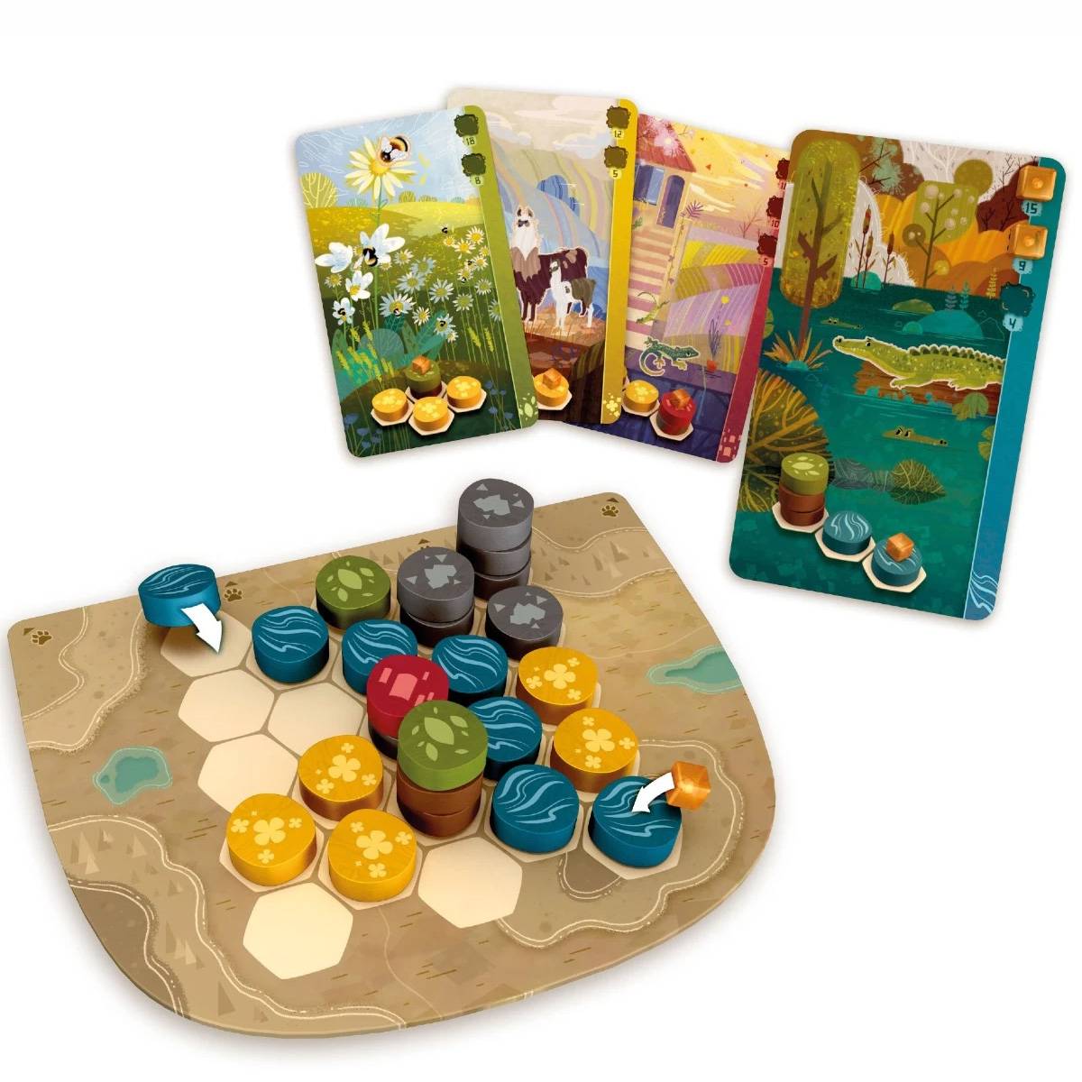 Libellud Harmonies (DE/FR/EN) - Taktisches Familienspiel