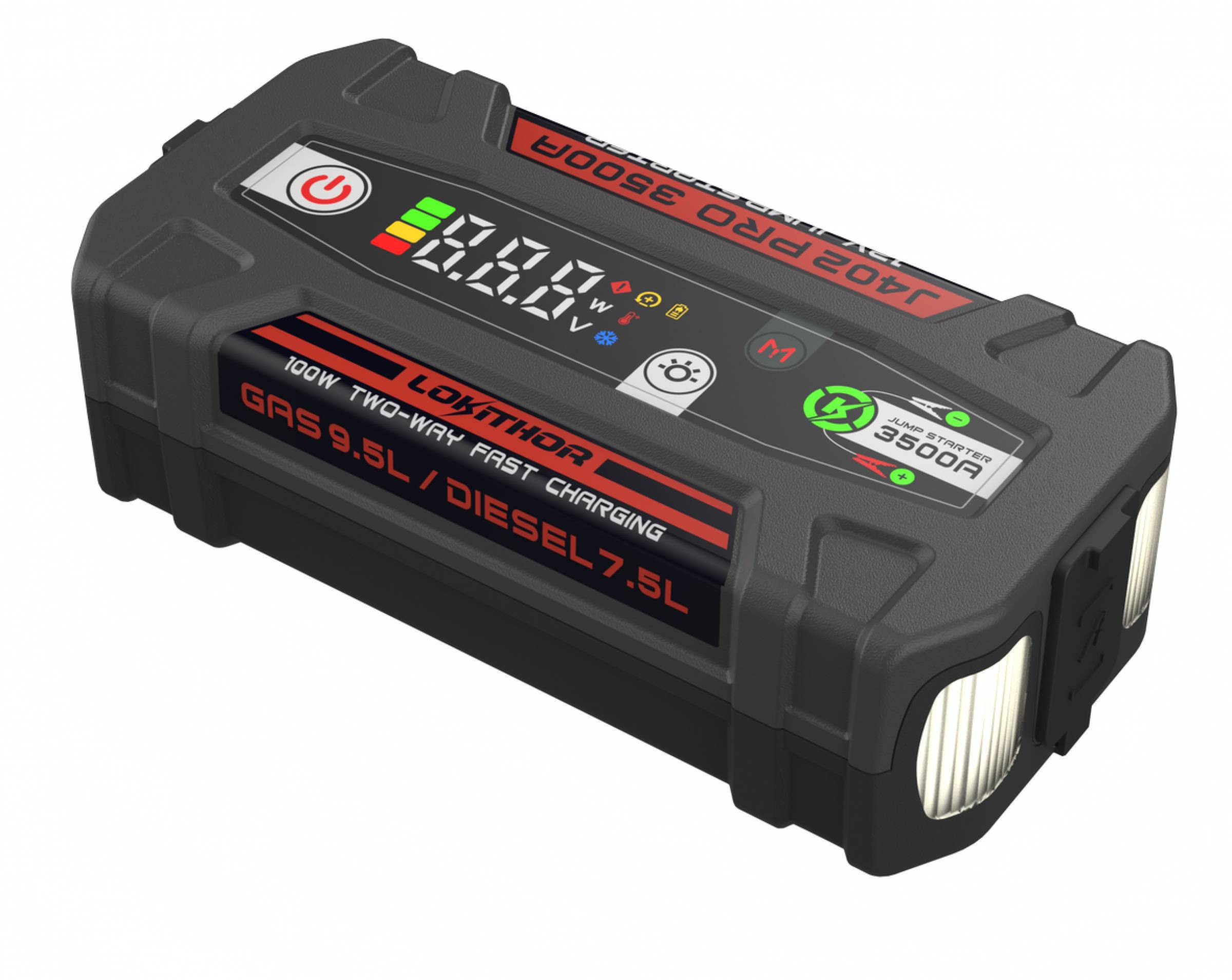 Lokithor J402 PRO Jumpstarter 12V 3500A