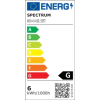 Spectrum LED GU5,3 MR16 6W Reflektor 450lm 55° mit Linse weiß 12V Kaltweiß 6000K Spectrum LED GU5,3 MR16 6W Reflektor 450lm 55° mit Linse weiß 12V Kaltweiß 6000K