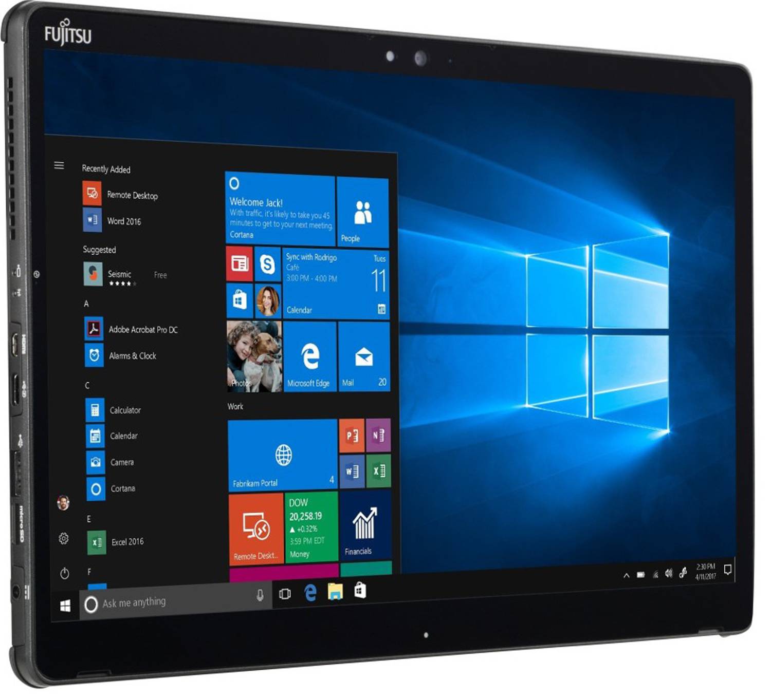 Fujitsu Stylistic Q738 13,3 Zoll Tablet i5-8350U 8GB 512GB SSD FHD Touch WCAM WIN11 Gut - Refurbished