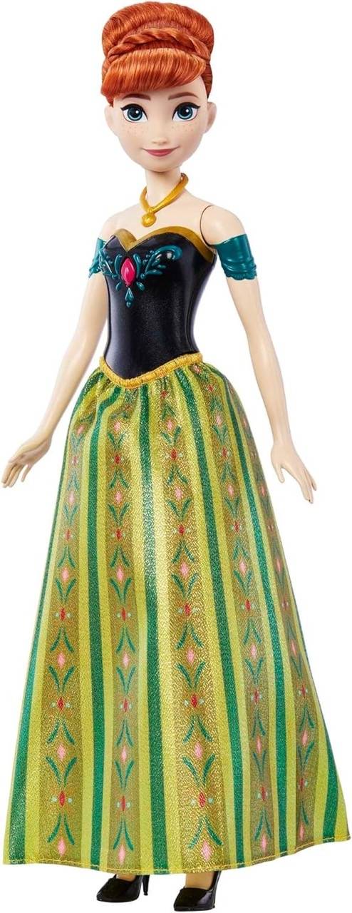 Mattel HMG47 - Singende Anna Puppe - Disney Frozen "Die Eiskönigin"