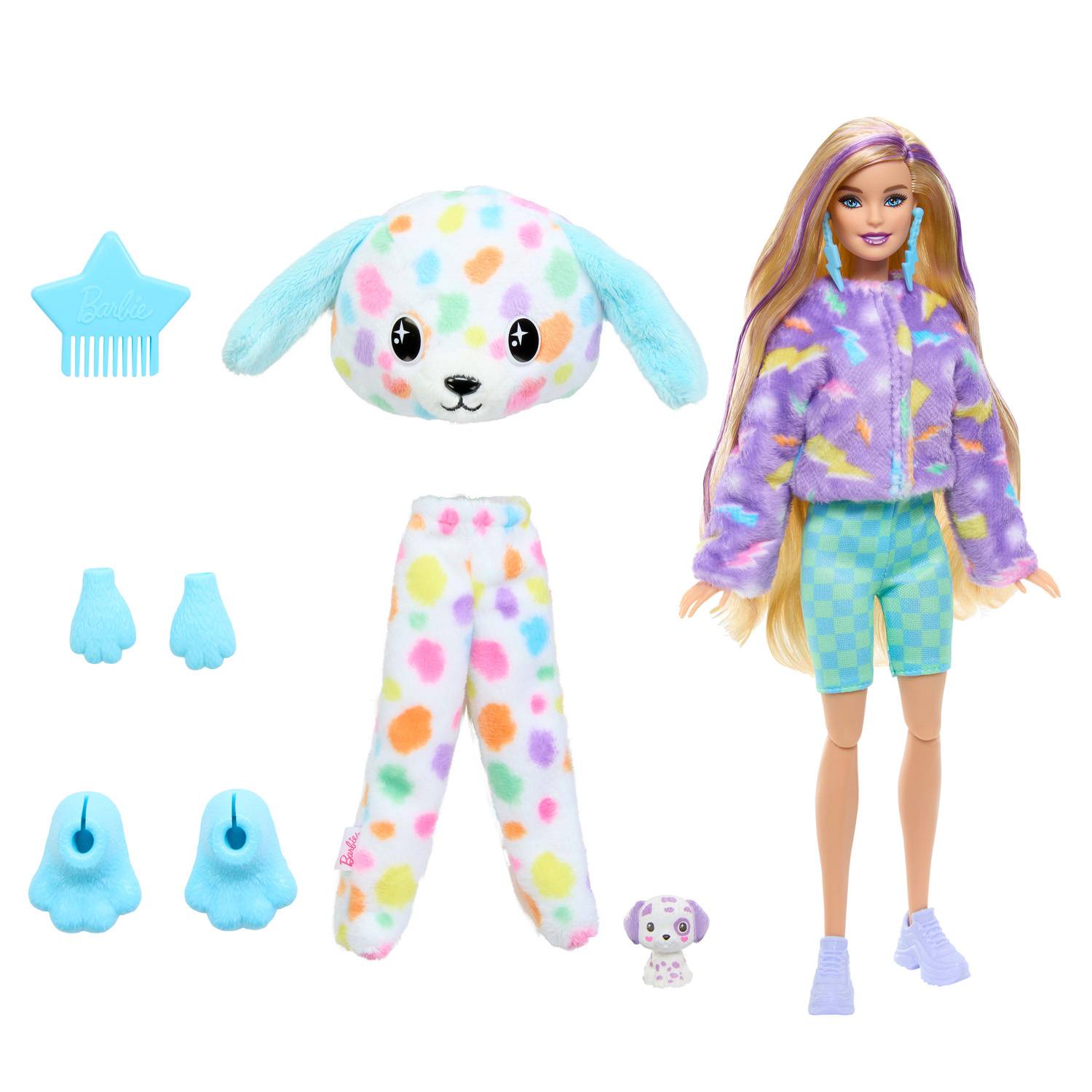 Mattel HRK41 - Barbie Cutie Reveal Barbie Color Dream Series - Dalmatiner