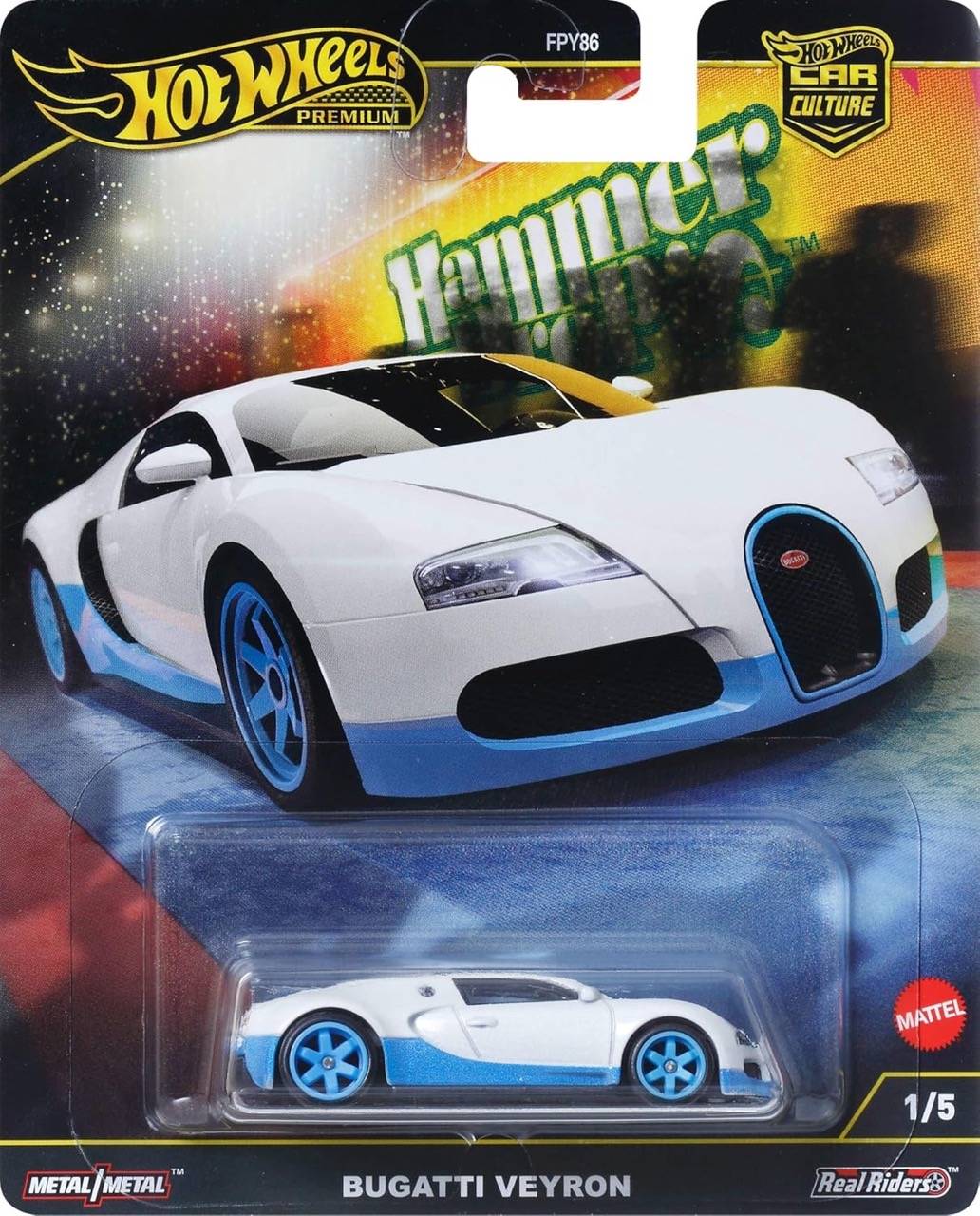 Mattel FPY86; HRW06 - Hot Wheels Bugatti Veyron - % VOL %
