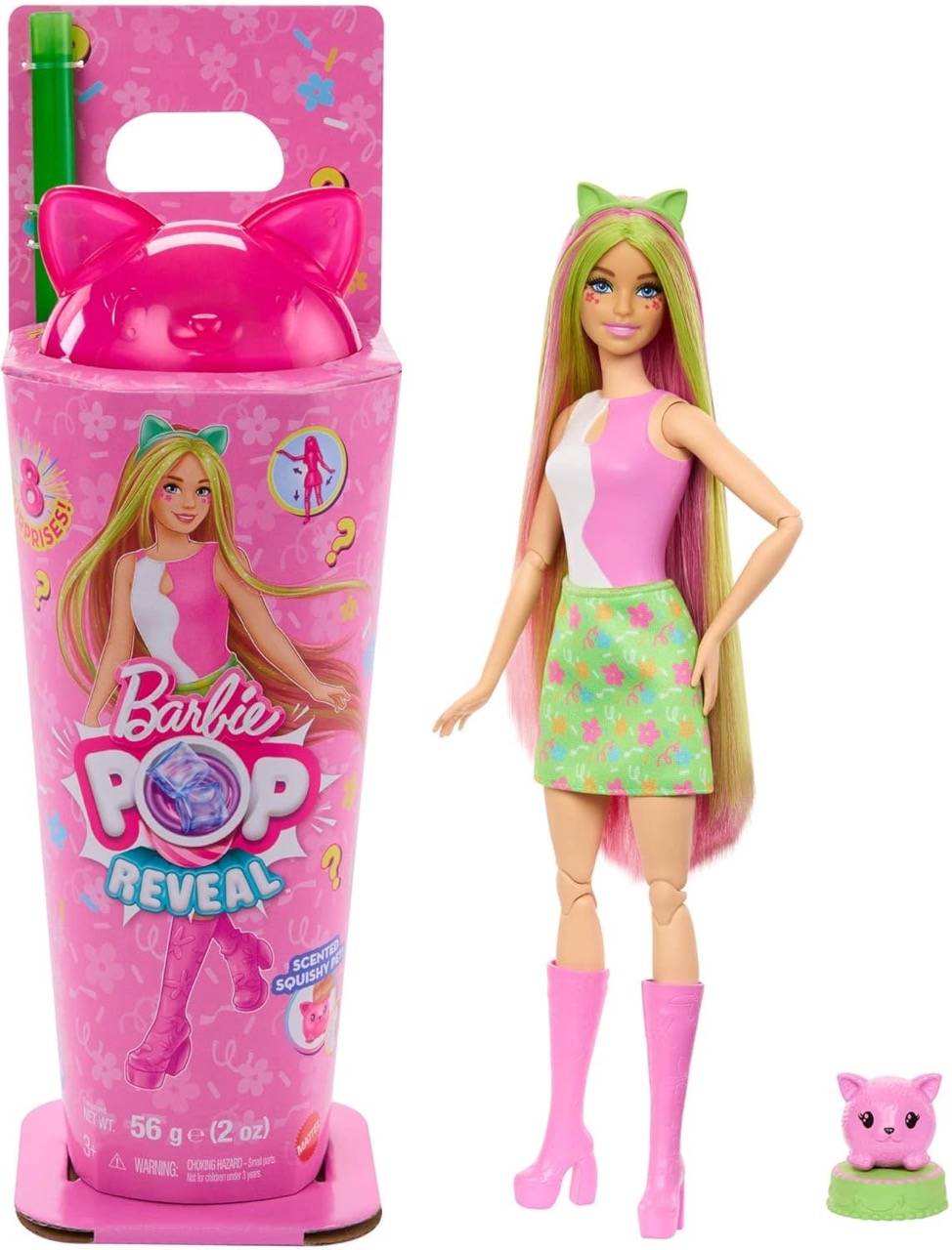 Mattel JCN88 - Barbie Pop! Reveal Shakes Serie - Häschen Puppe