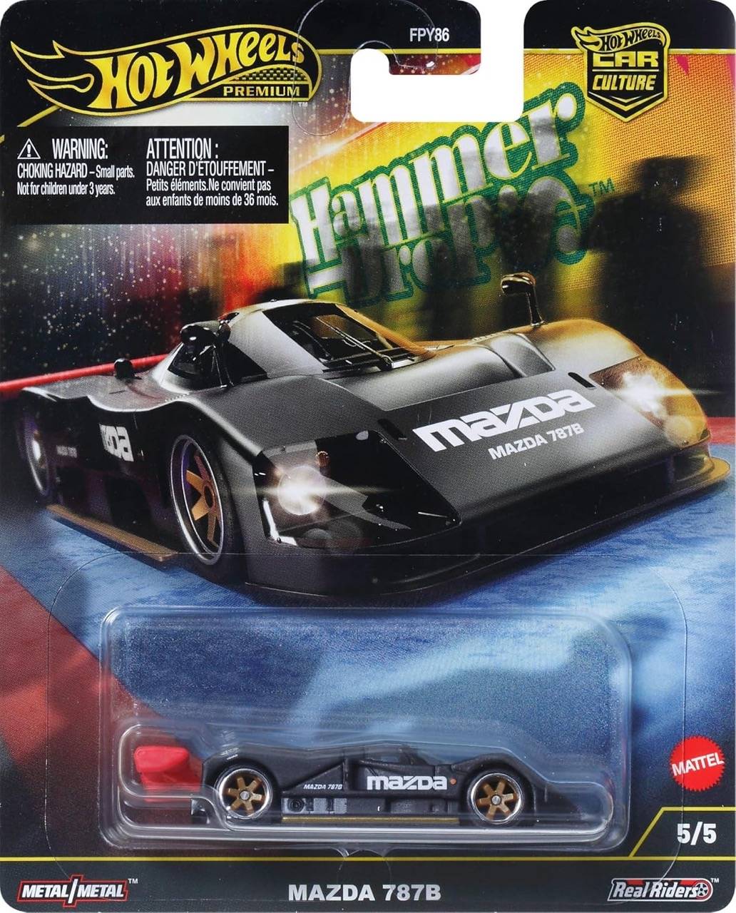 Mattel FPY86; HRW08 - Hot Wheels MAZDA 787B - % VOL %