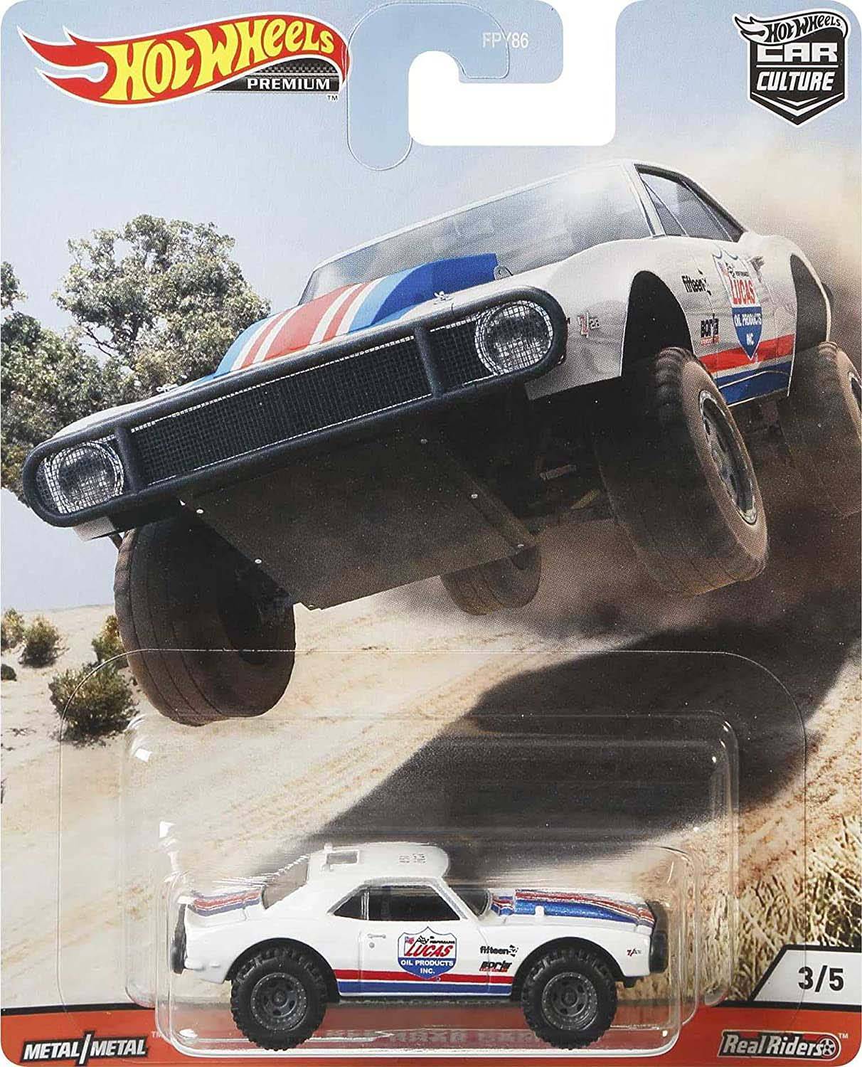 Mattel FPY86; GJP89 - Hot Wheels Premium Car Culture - Real Riders (2020) - '67 Off Road Camaro