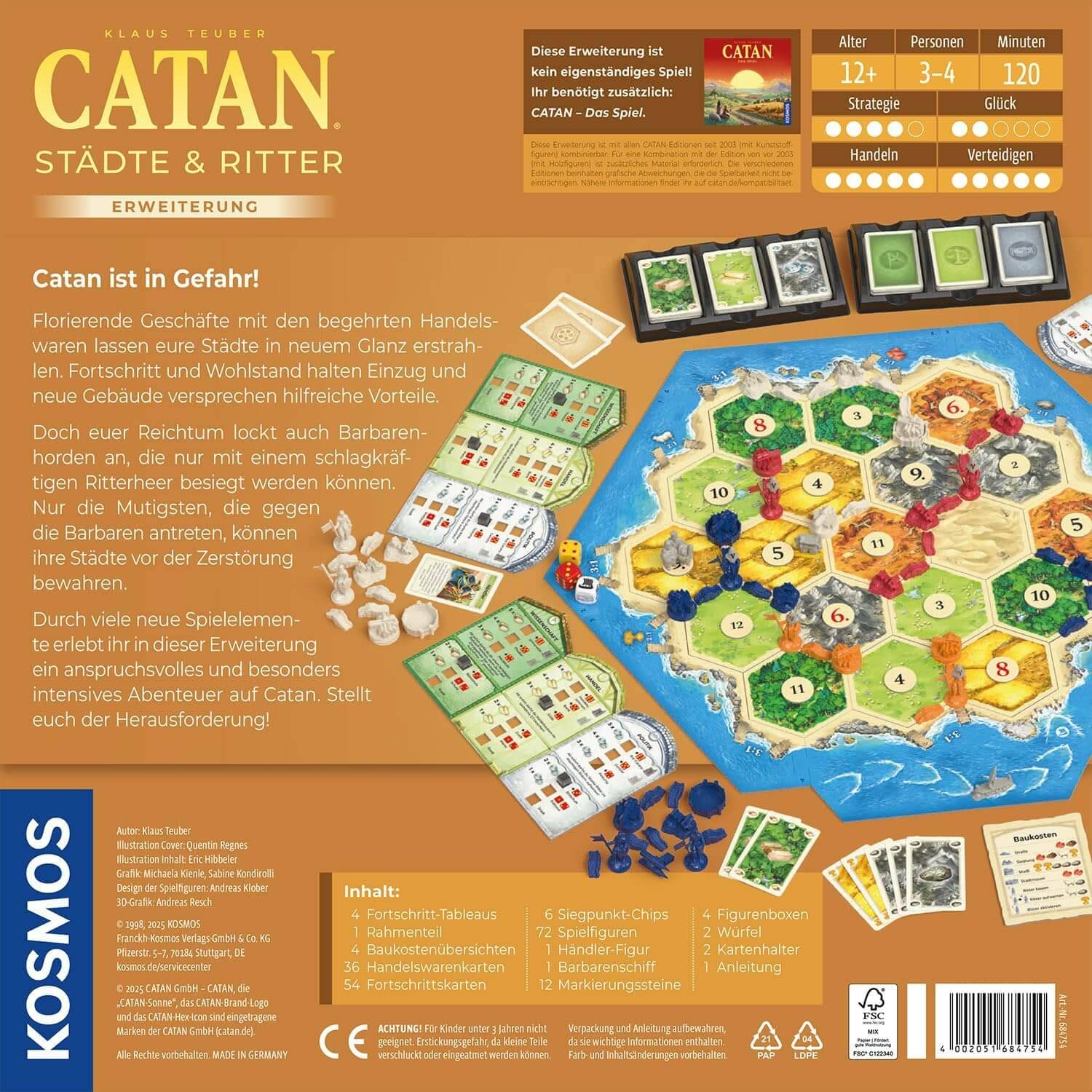 KOSMOS 684754 - CATAN Städte & Ritter