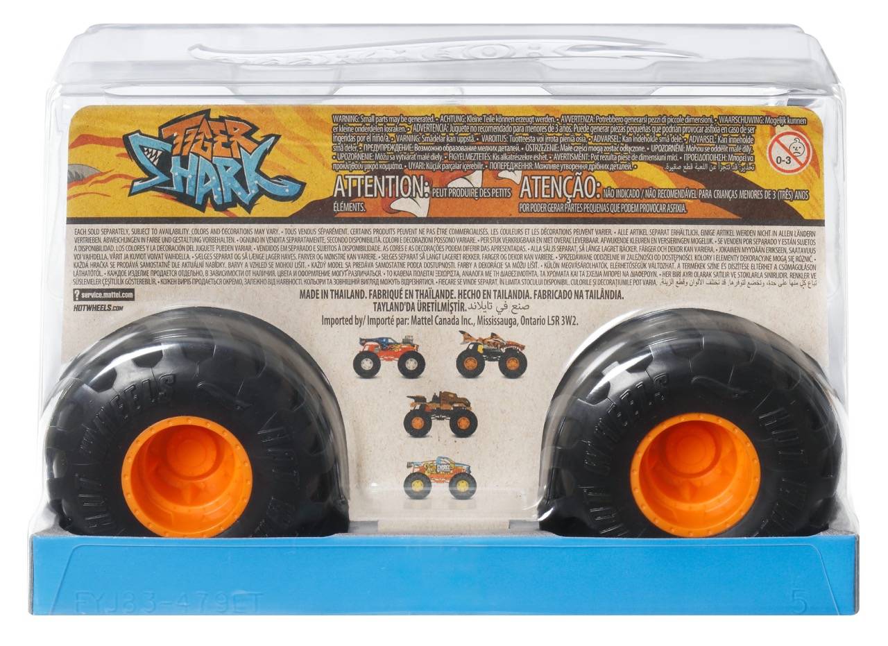 Mattel FYJ83; JDR02 - Hot Wheels Tiger Shark Oversized 1:24