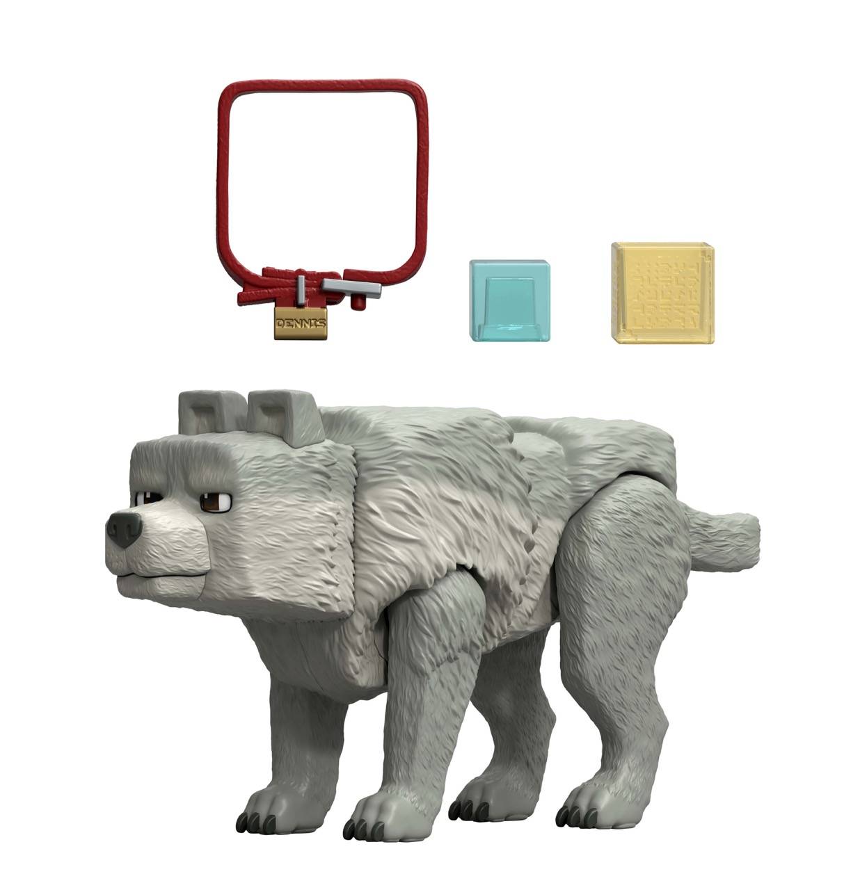 Mattel JFR44; JFR59 - Minecraft Movie Singles Wolf - % OS %