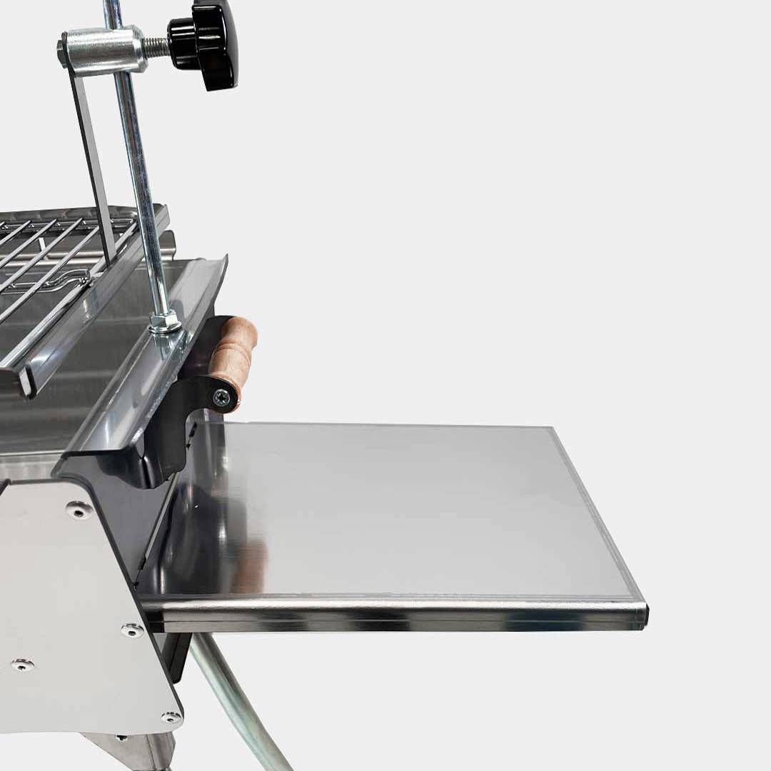 Mangal Ideal Edelstahl 2 mm rostfrei Schaschlik Grill Rost verstellbar