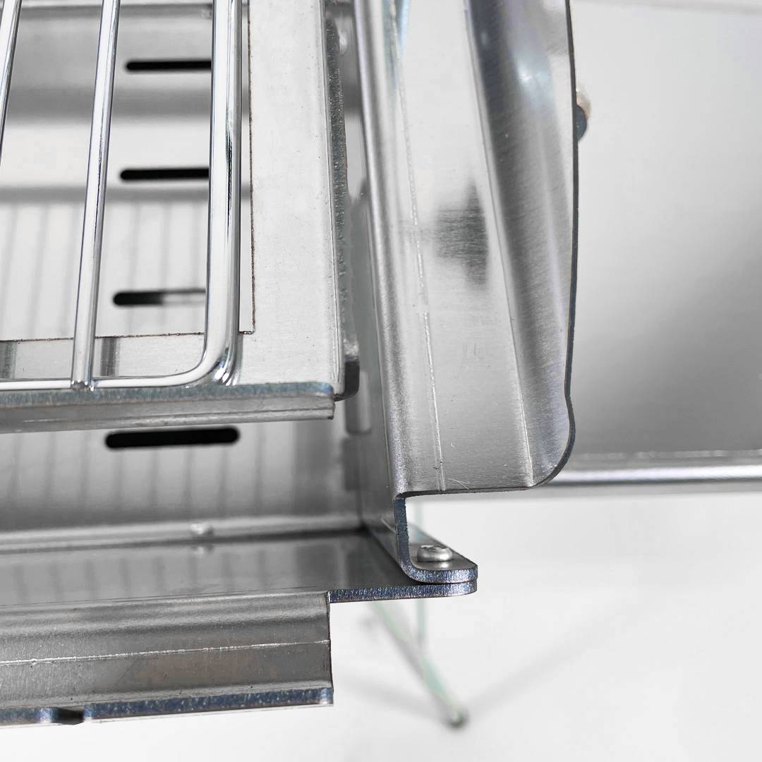 Mangal Ideal Edelstahl 2 mm rostfrei Schaschlik Grill Rost verstellbar