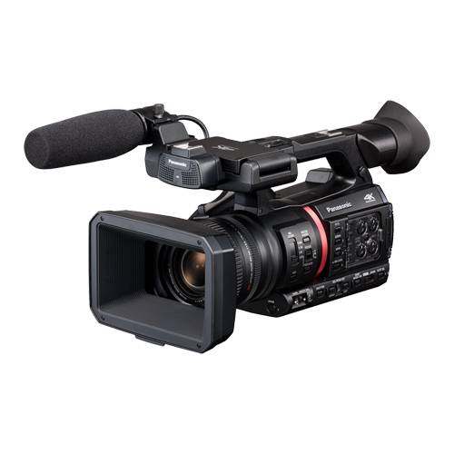 PANASONIC AG-CX370 - 4K HDR 10-Bit Camcorder (3,2“ Touchscreen | 24,5mm Weitwinkel | 20x optischer Zoom |