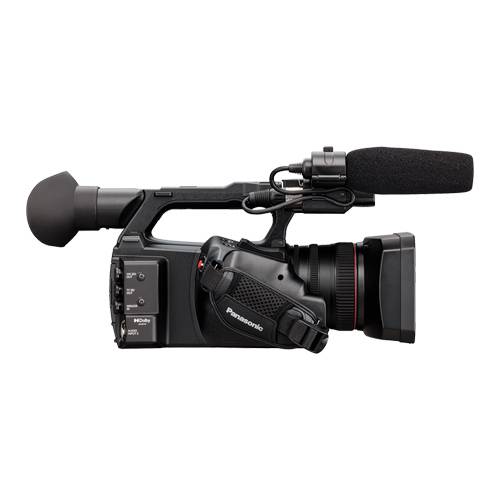 PANASONIC AG-CX370 - 4K HDR 10-Bit Camcorder (3,2“ Touchscreen | 24,5mm Weitwinkel | 20x optischer Zoom |