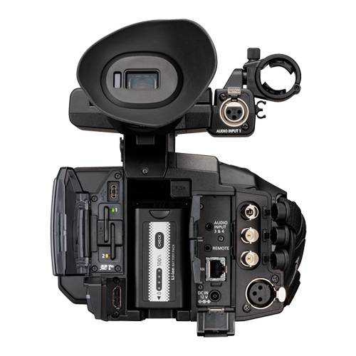 PANASONIC AG-CX370 - 4K HDR 10-Bit Camcorder (3,2“ Touchscreen | 24,5mm Weitwinkel | 20x optischer Zoom |