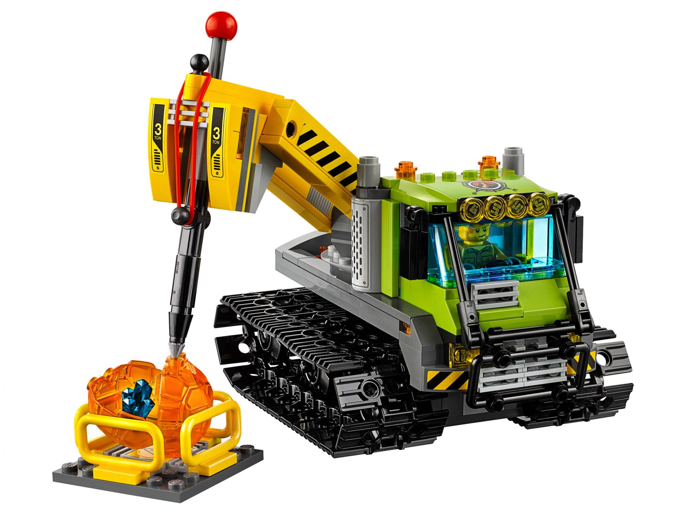 LEGO® City 60122 Vulkan-Raupe