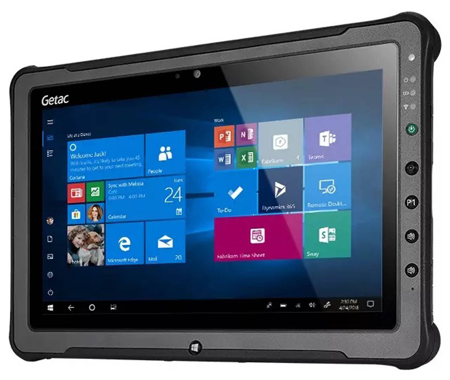 Getac F110 G5 11,6-Zoll Tablet i5-8265U 8GB 256GB SSD FHD Touch WCAM WIN11 Gut - Refurbished