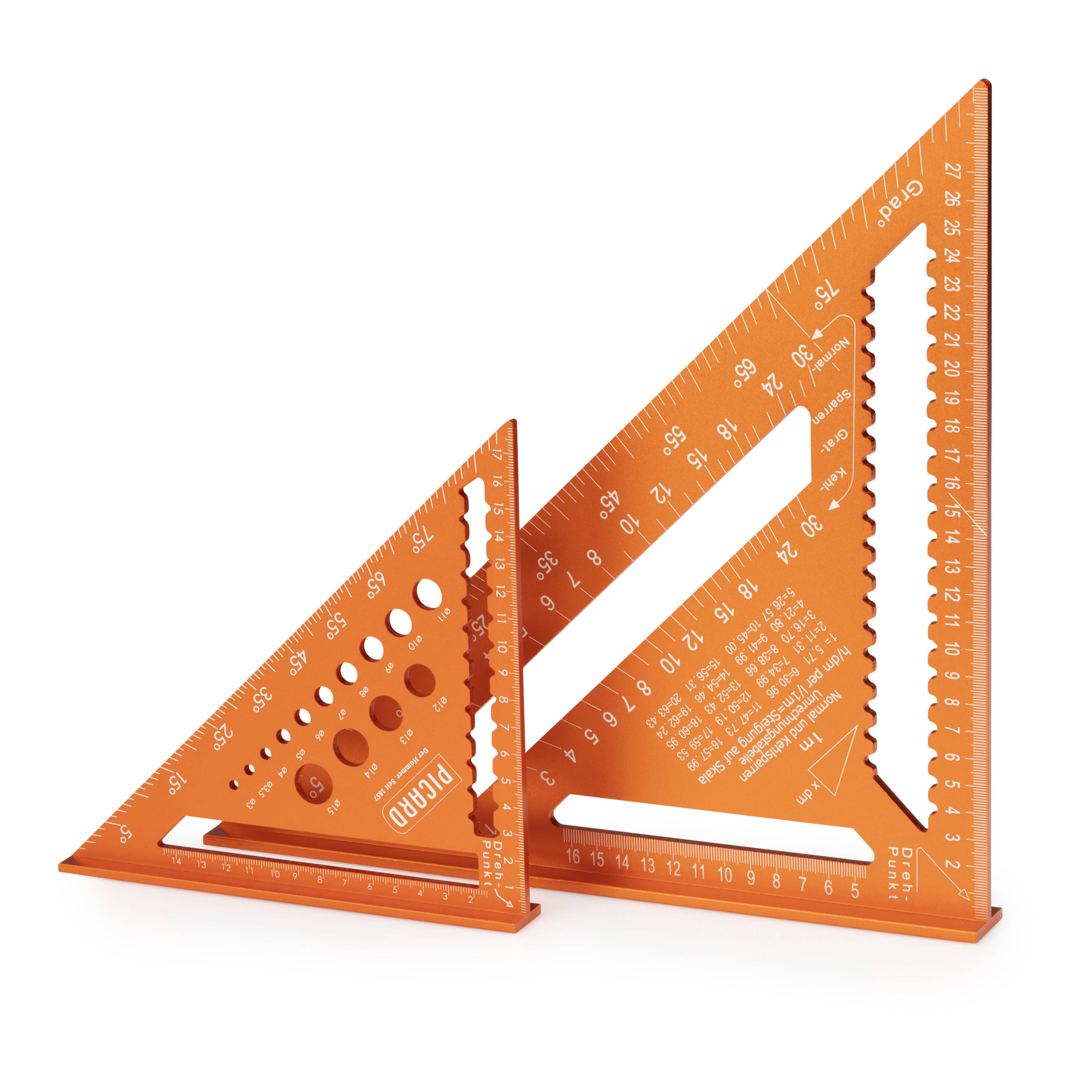 PICARD Zimmermannswinkel 180mm + 300mm Set