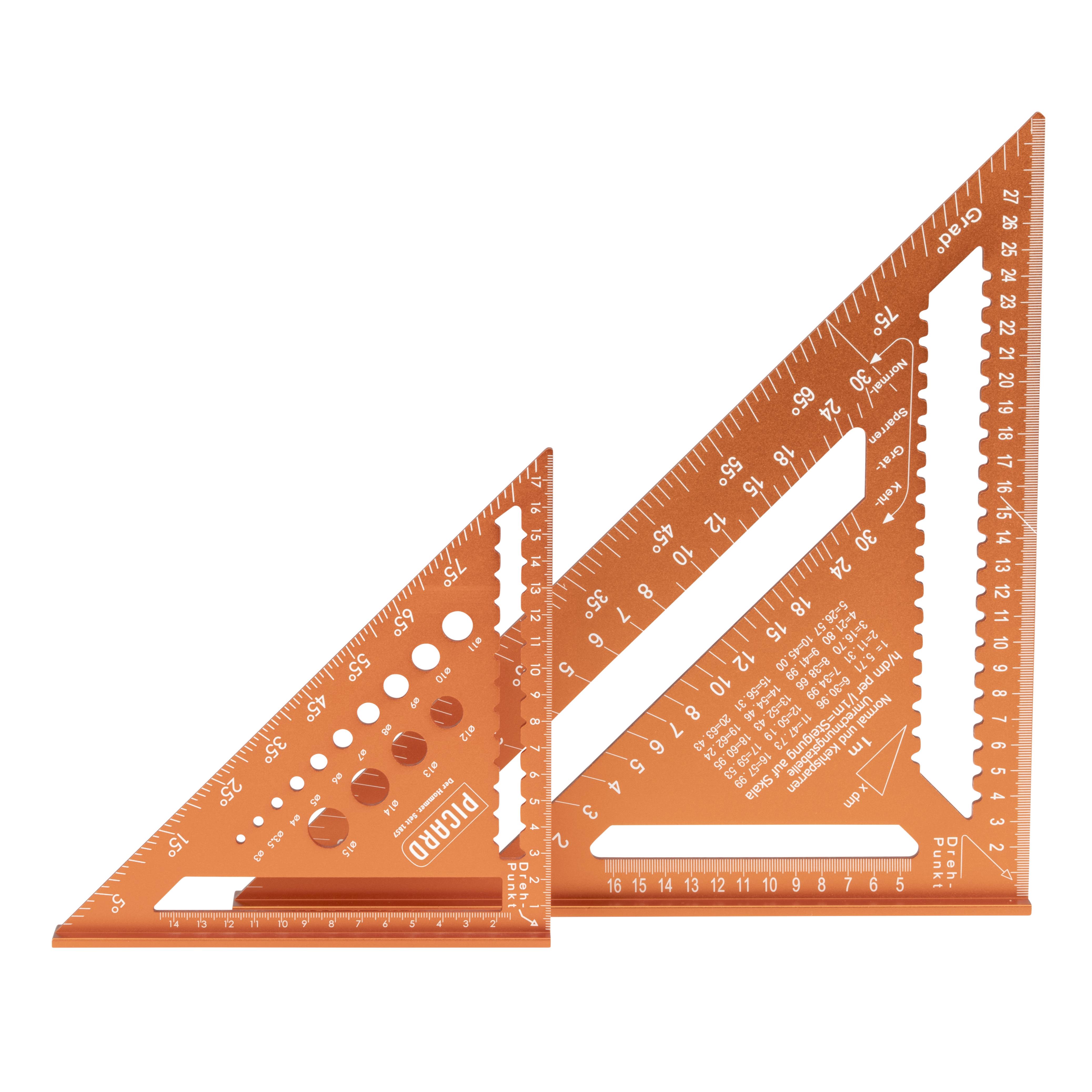 PICARD Zimmermannswinkel 180mm + 300mm Set