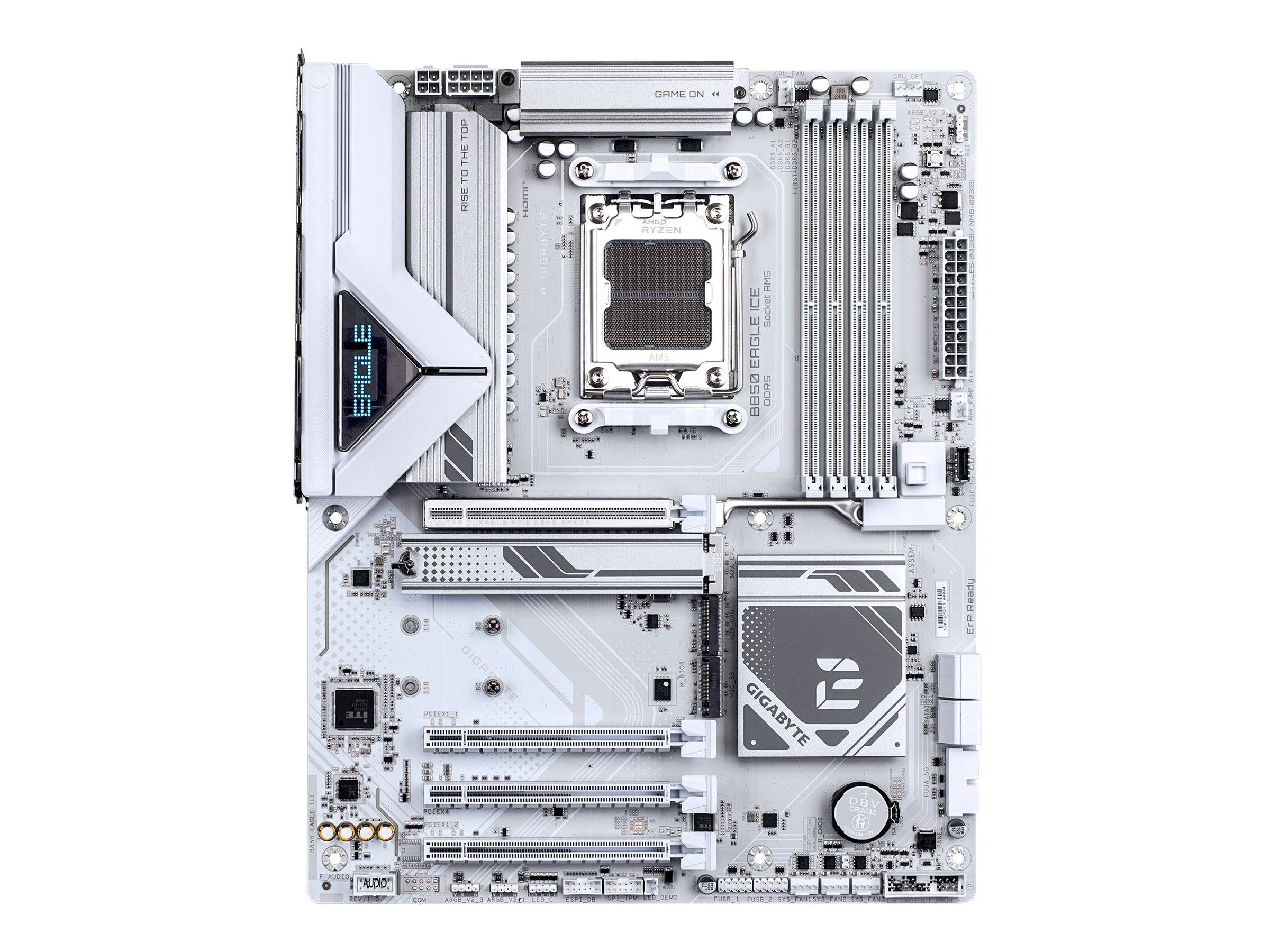Gigabyte B850 EAGLE ICE - Motherboard - ATX - Socket AM5 - AMD B850 Chipsatz - USB-C 3.2 Gen 1, USB 3.2 Gen 2, USB 3.2 Gen 1 - Gigabit LAN