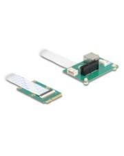 Delock Konverter Mini PCIe Stecker> PCI Express x1 Kabel