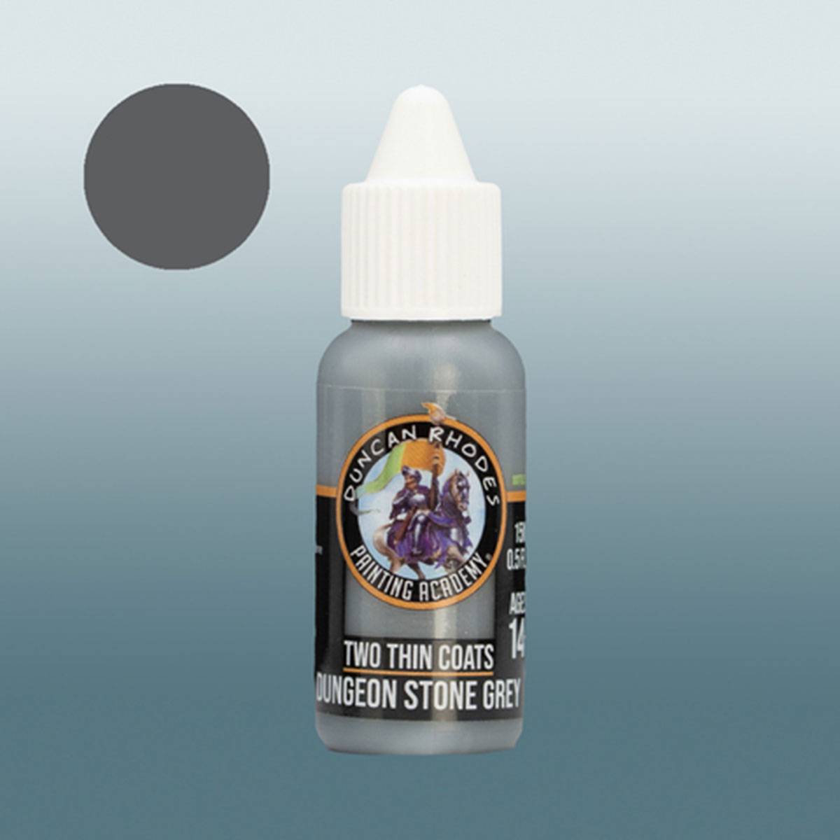 Two Thin Coats Acryl Miniaturenfarbe - Dungeon Stone Grey (Highlight)