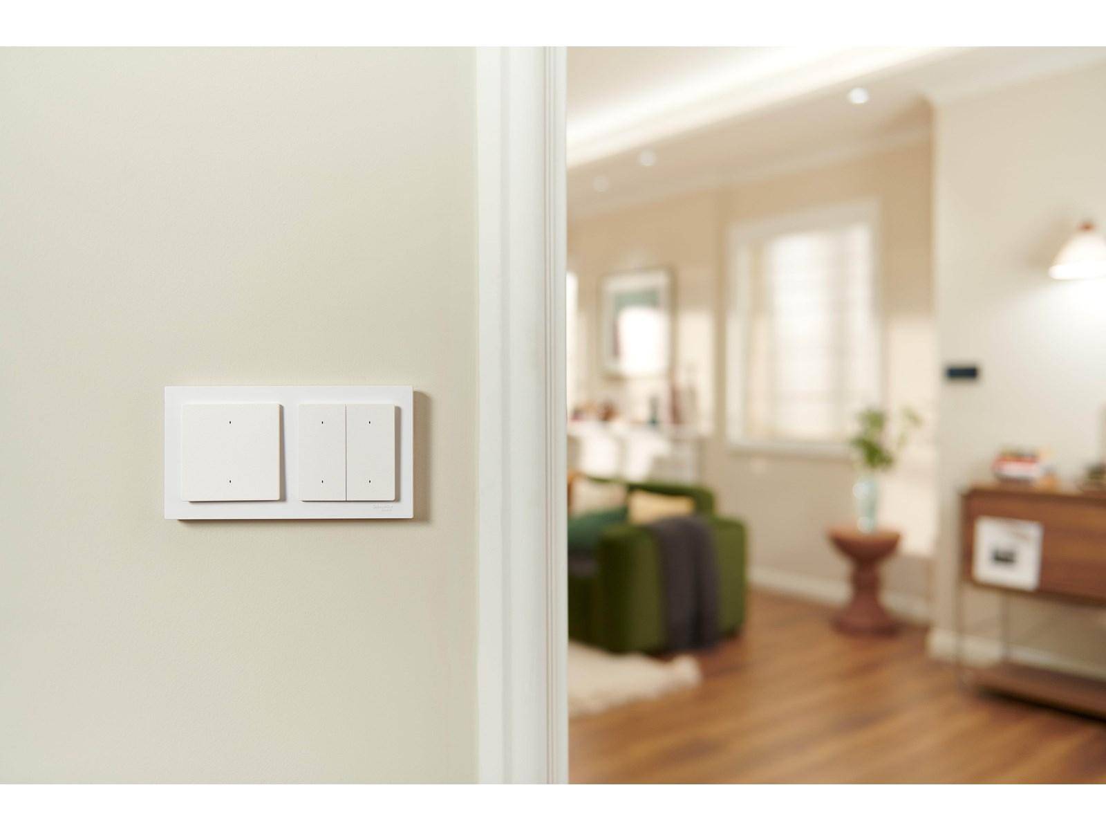 Aqara Light Switch H2 EU, 4 Button, 2 Channel, Matter, Thread, Zigbee, Strommessung, 3V