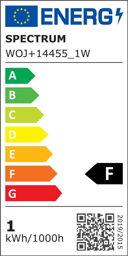 Spectrum LED E27 C37 Kerzenform 1W 90lm 270° weiß 230V Neutralweiß 4000K