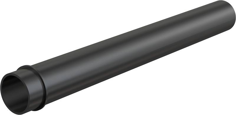 alcadrain M147 Verlängerungsstück für Wand-WC, Ø 45 mm, Länge 300 mm, PP, schwarz
