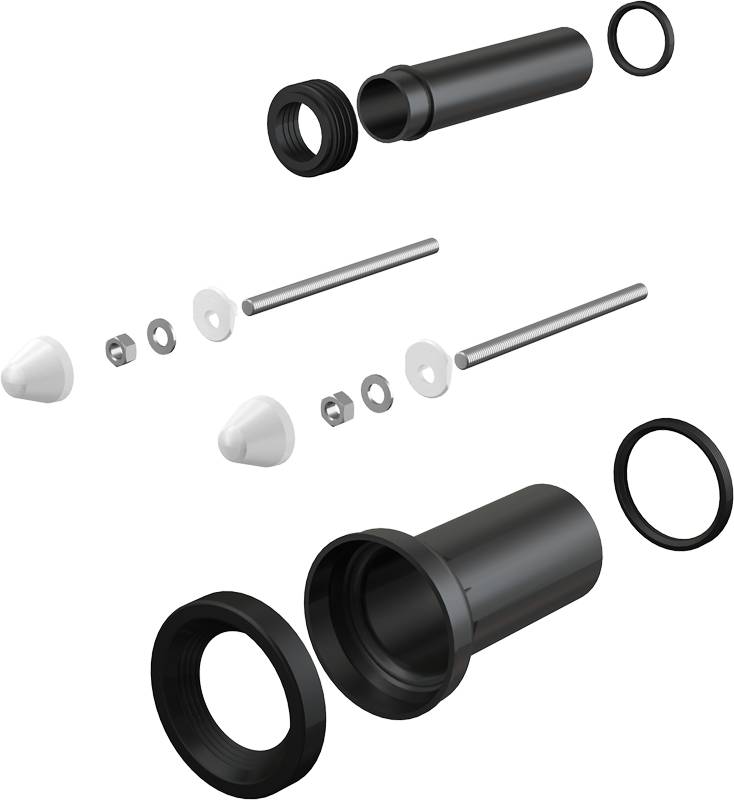 alcadrain M900 Anschlussset für Abfluss und Wand-WC