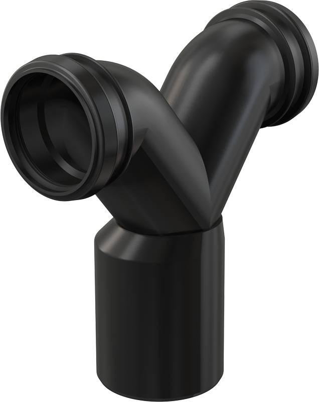 alcadrain M909 double coude 90° avec joint