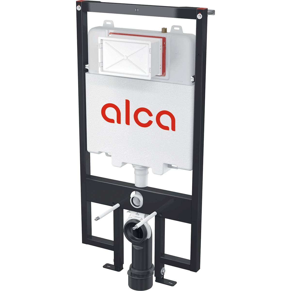 Alcadrain Vorwandinstallationssystem für Trockenbau (aus GK) AM1101/1200 SLIM