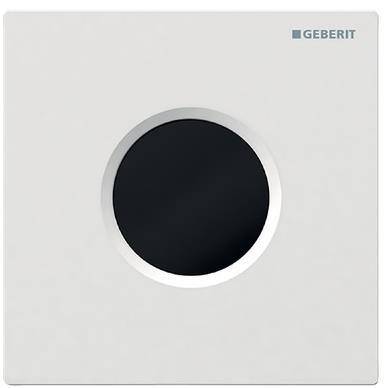Geberit Elektronische Urinalsteuerungen HyTronic IR, Design Sigma01, weiß