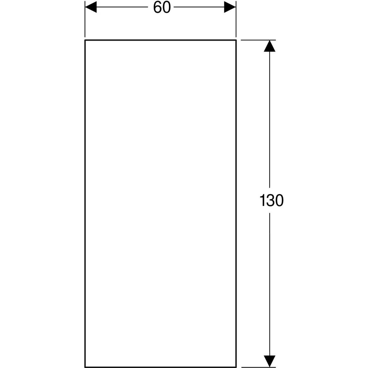 Panneau Geberit GIS 1300 x 600 x 18 mm, classe de matériau A2