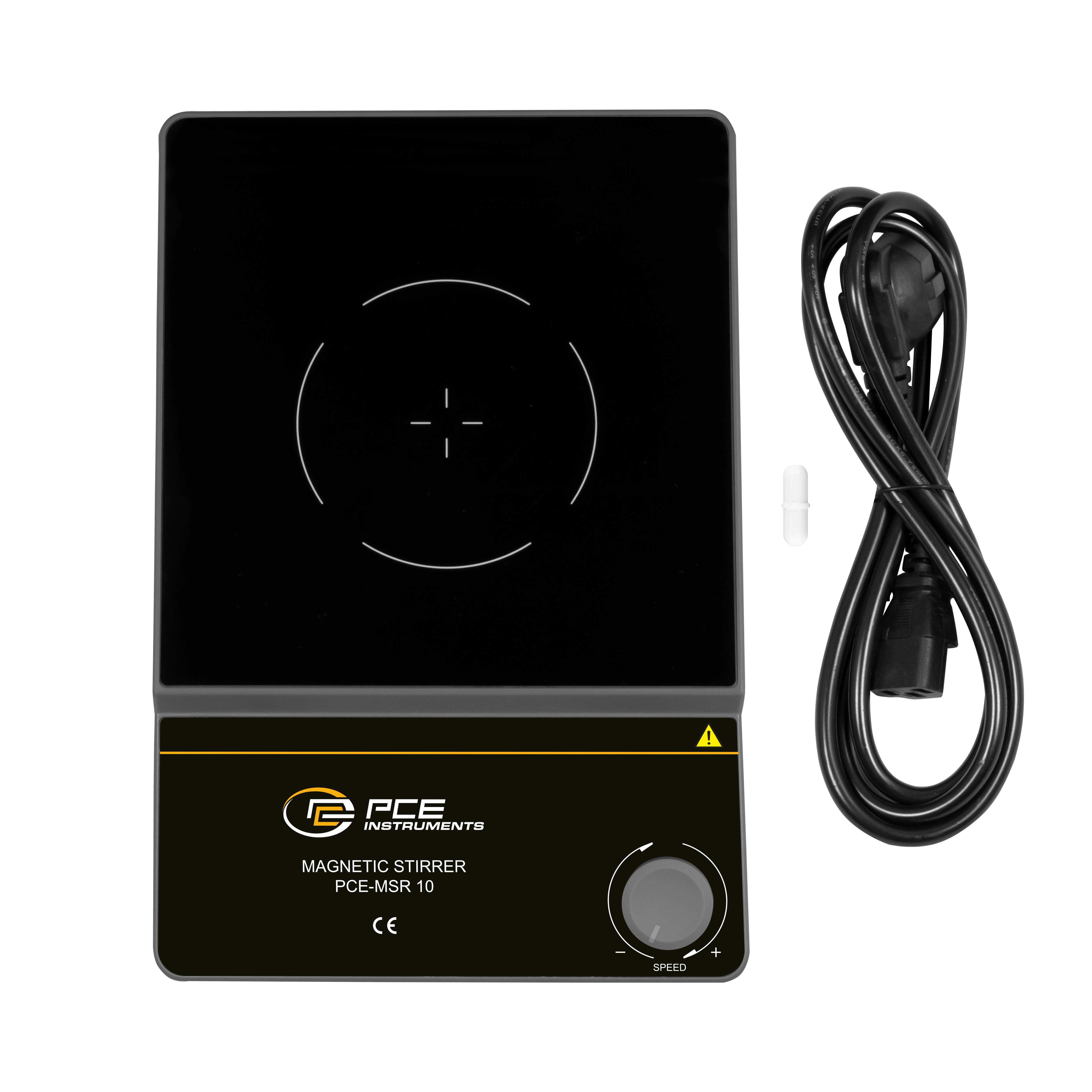 PCE Instruments Magnetrührer PCE-MSR 10 |200..1600 U/min |max. 5L Rührmenge |Rührplatte 173 x 180 mm |Rührstab Ø 8x30 mm