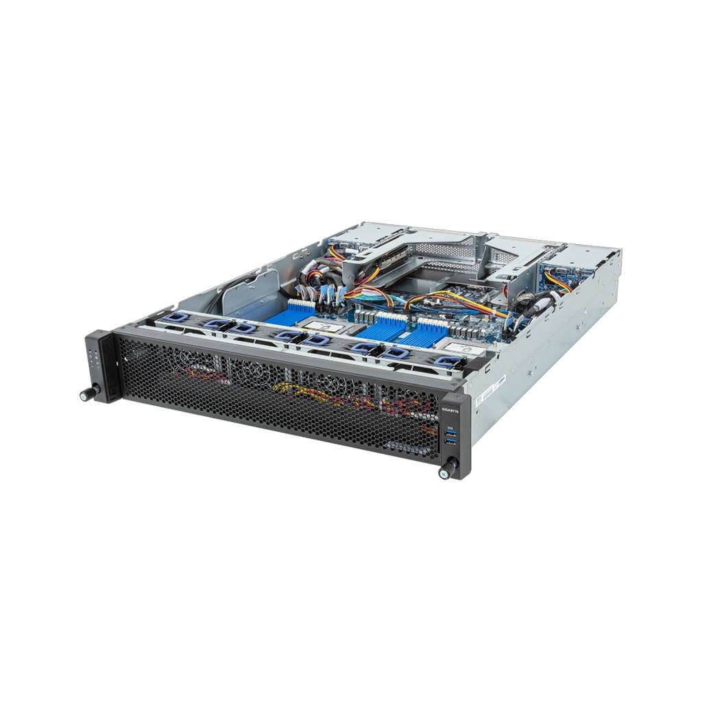 Gigabyte E283-Z91-ACV1 (rev. 3.x) Edge Server 2U Dual Sockel SP5 6NE283Z91DR000ACV1