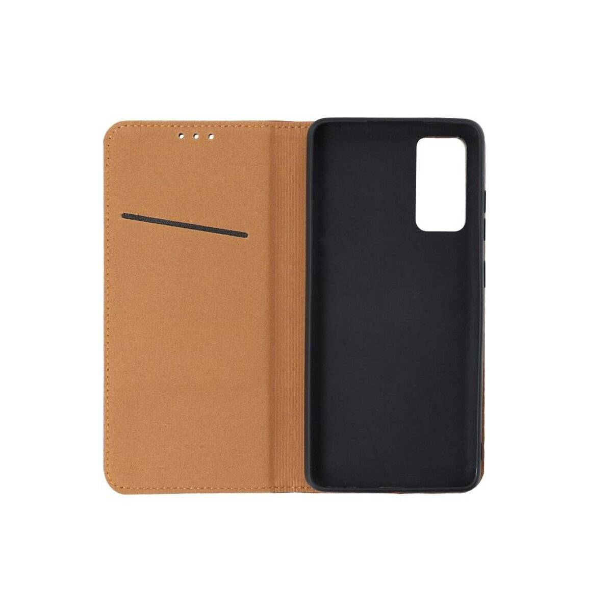 Smart Pro Echt Leder Hülle Tasche Handyhülle kompatibel mit iPhone 17 Air Schwarz